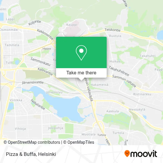 Pizza & Buffa map
