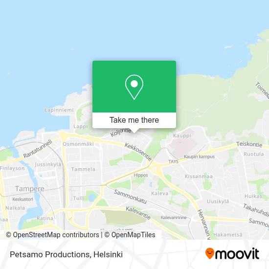 Petsamo Productions map