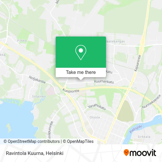 Ravintola Kuurna map