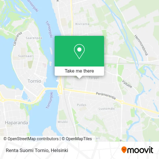 Renta Suomi Tornio map