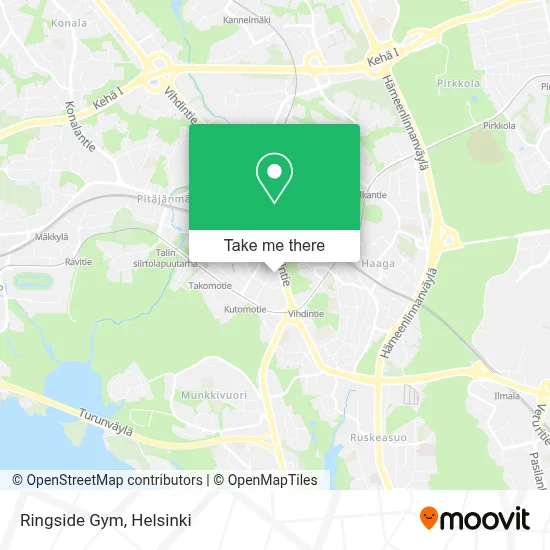 Ringside Gym map