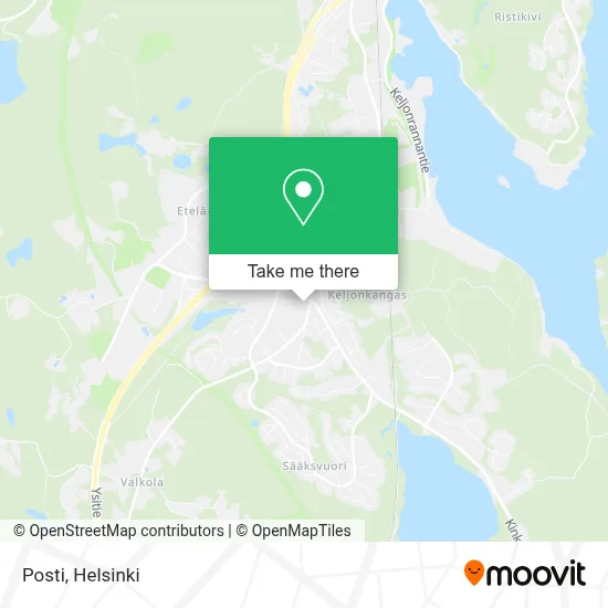 Posti map