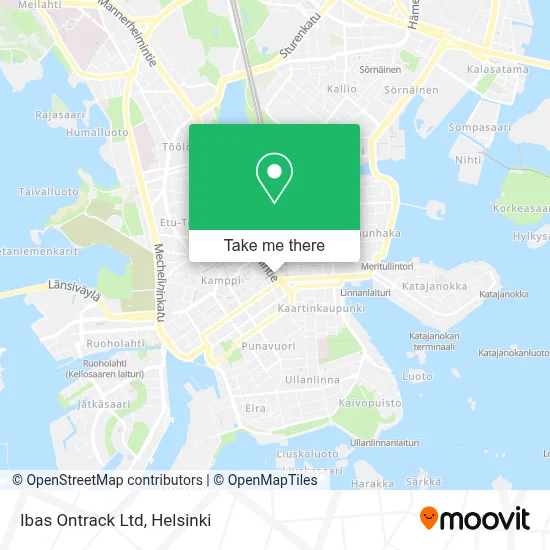 Ibas Ontrack Ltd map