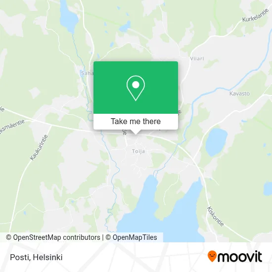 Posti map