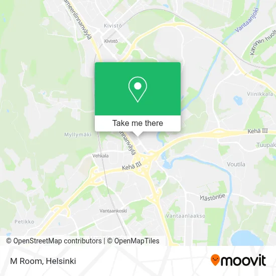 M Room map