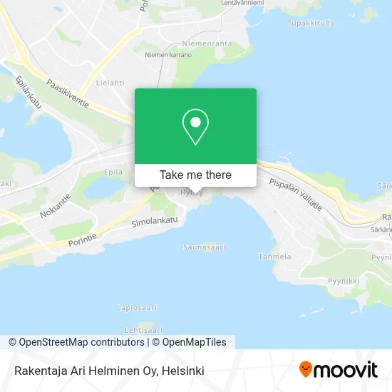 Rakentaja Ari Helminen Oy map
