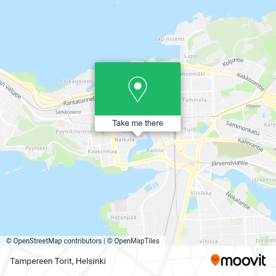 Tampereen Torit map