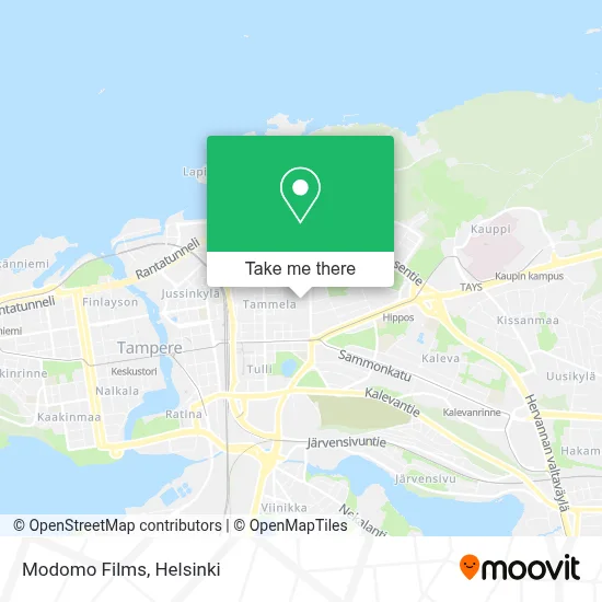 Modomo Films map