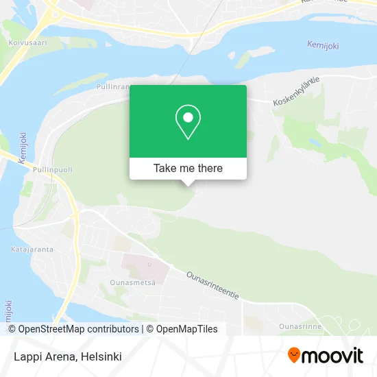 Lappi Arena map