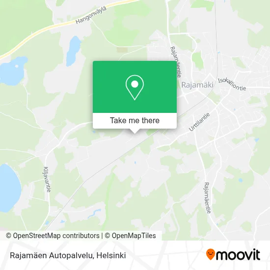 Rajamäen Autopalvelu map