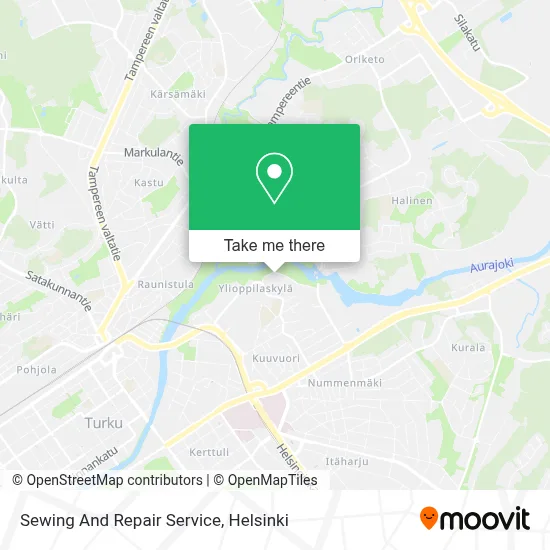 Sewing And Repair Service map