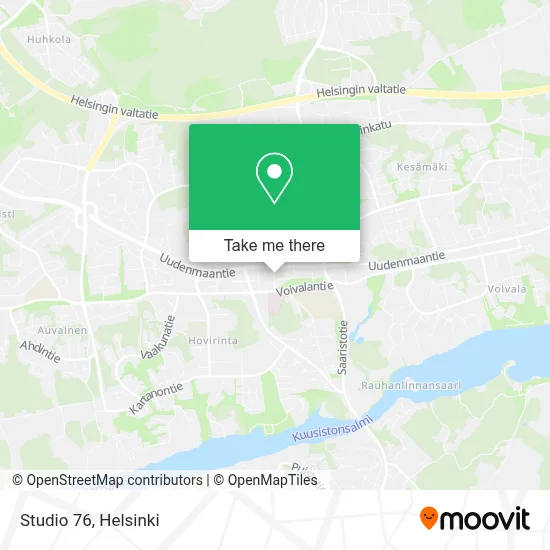 Studio 76 map