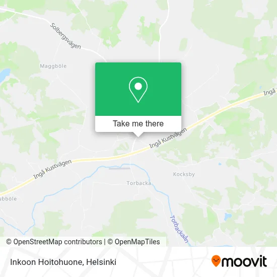 Inkoon Hoitohuone map