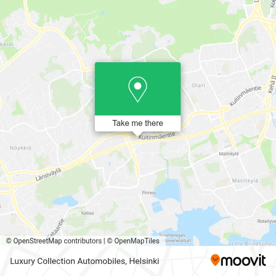 Luxury Collection Automobiles map