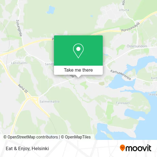 Eat & Enjoy map