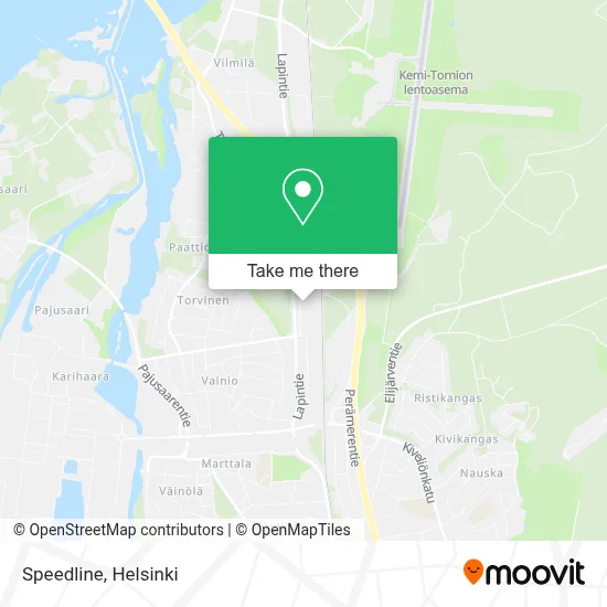 Speedline map