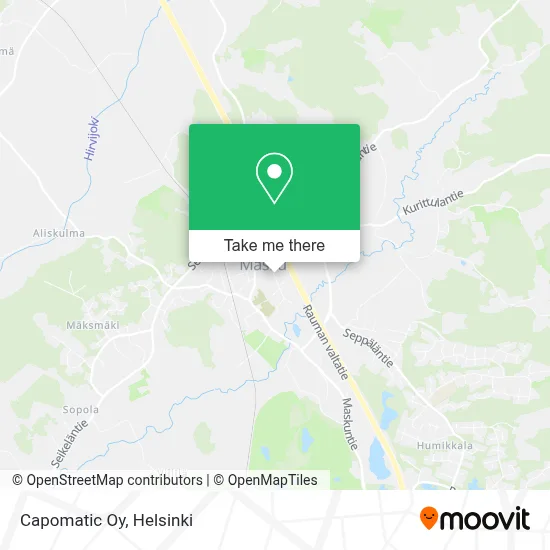 Capomatic Oy map