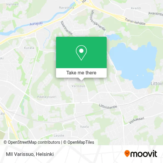 Mll Varissuo map
