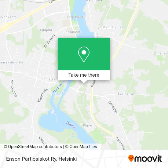 Enson Partiosiskot Ry map