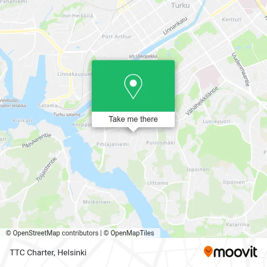 TTC Charter map