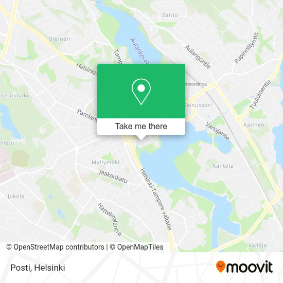 Posti map