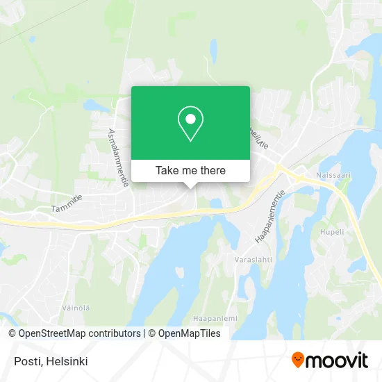 Posti map
