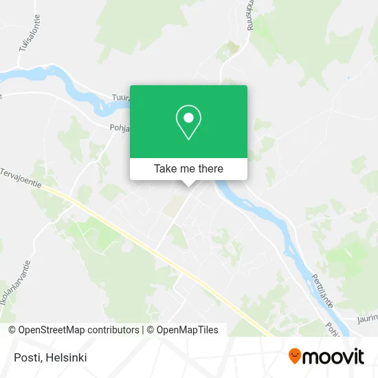 Posti map