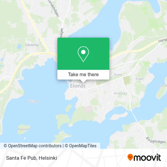 Santa Fe Pub map