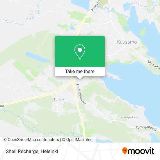 Shell Recharge map
