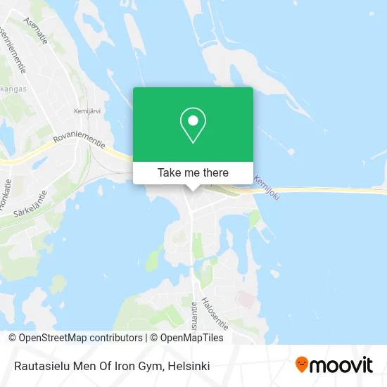Rautasielu Men Of Iron Gym map