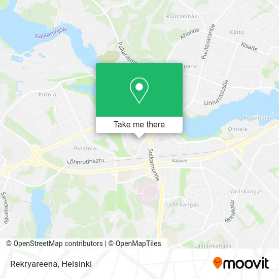 Rekryareena map
