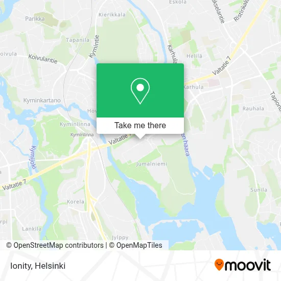 Ionity map