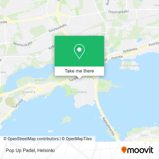 Pop Up Padel map