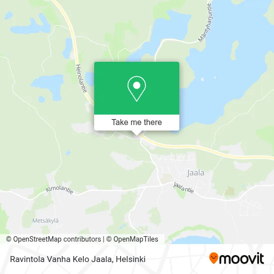 Ravintola Vanha Kelo Jaala map