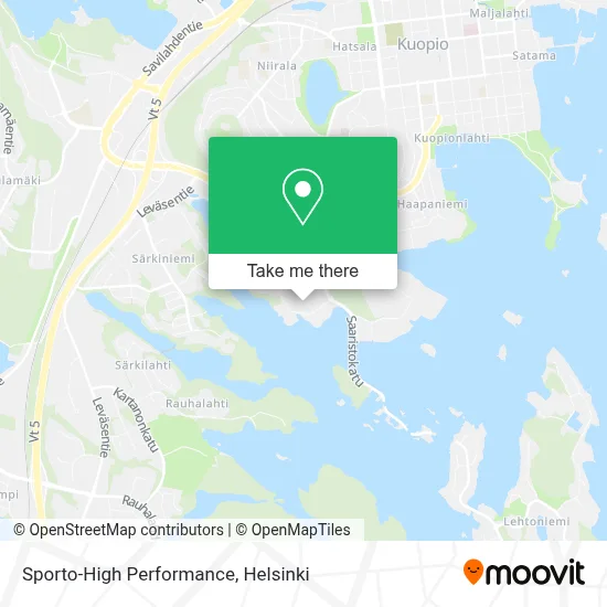 Sporto-High Performance map