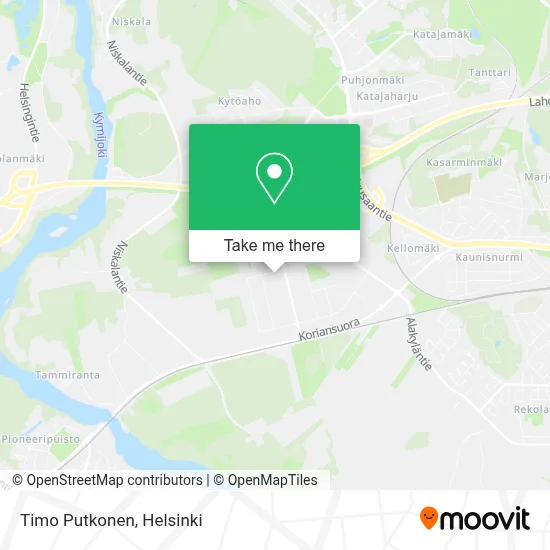 Timo Putkonen map