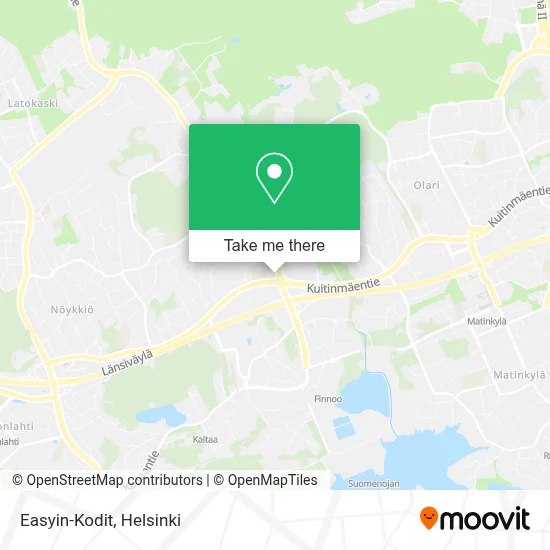 Easyin-Kodit map