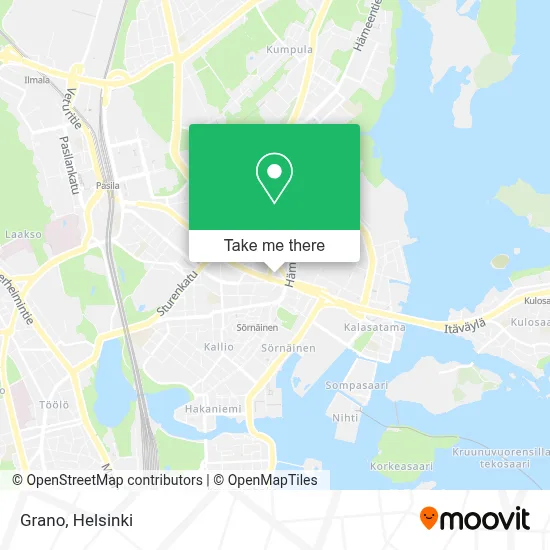 Grano map