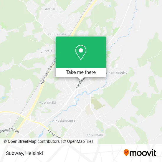 Subway map