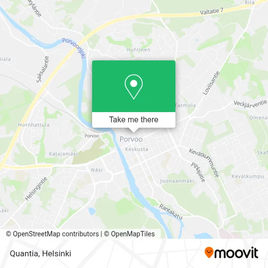 Quantia map