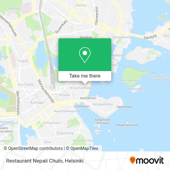 Restaurant Nepali Chulo map