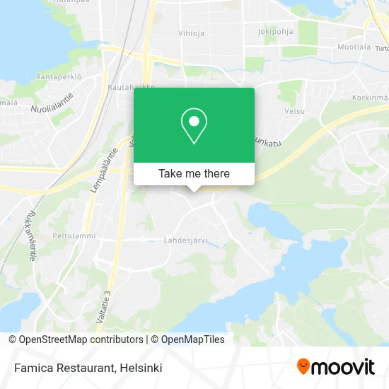 Famica Restaurant map