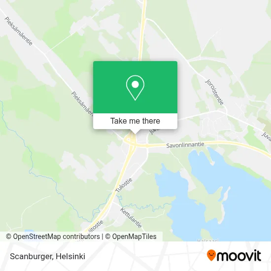 Scanburger map
