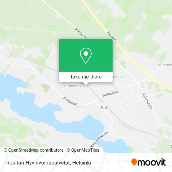 Rositan Hyvinvointipalvelut map