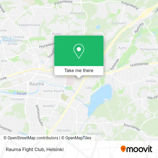 Rauma Fight Club map