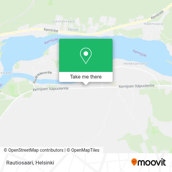 Rautiosaari map