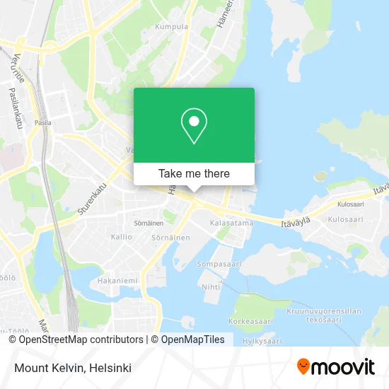 Mount Kelvin map