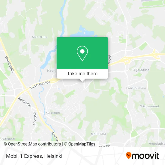 Mobil 1 Express map
