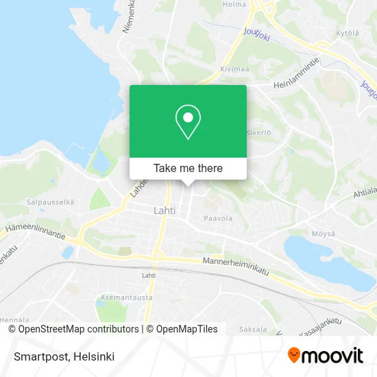 Smartpost map