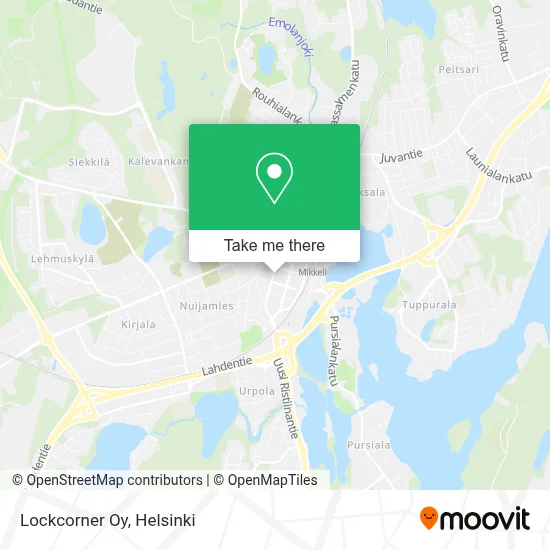 Lockcorner Oy map